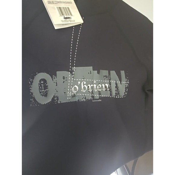 O'Brien Shorty Wetsuit Men's XXL Black Neoprene Short Sleeve Surf Diving Swim - Picture 9 of 14